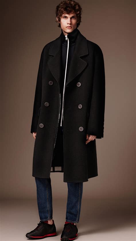 burberry double cashmere top coat|Burberry cashmere overcoat.